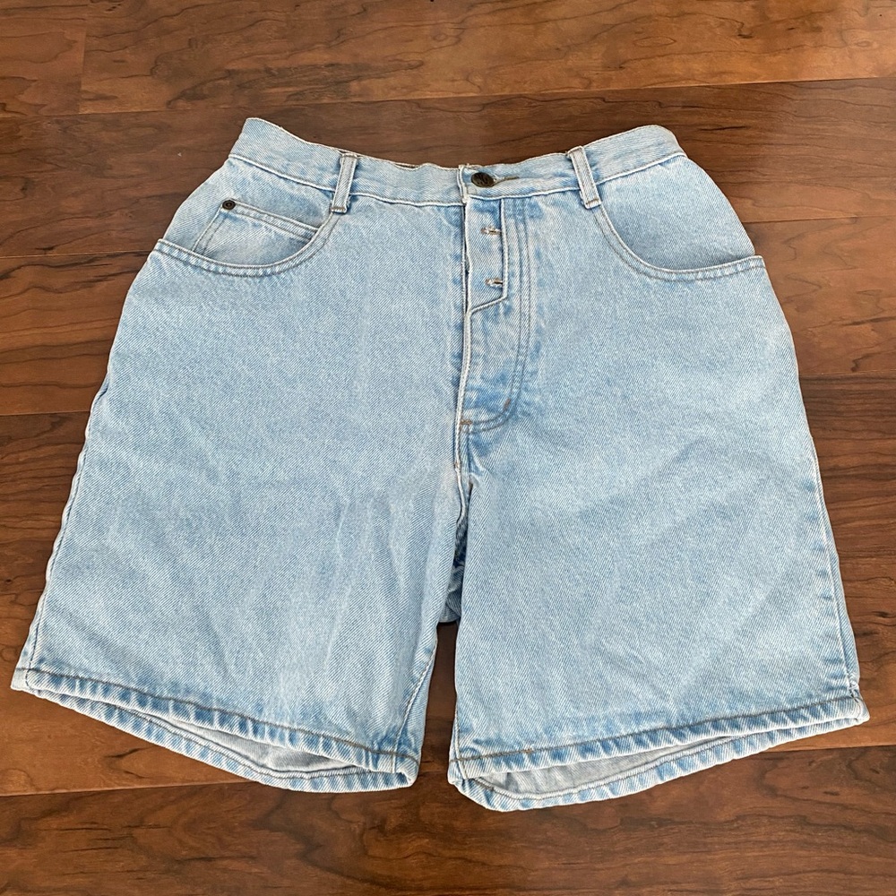 Vintage No Boundaries Light Blue Jean Shorts